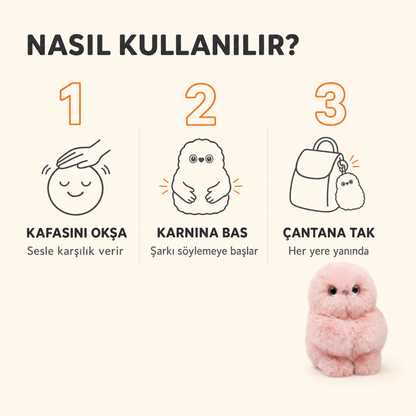 Mirumi - Akıllı Peluş Robot Oyuncak 🧸✨