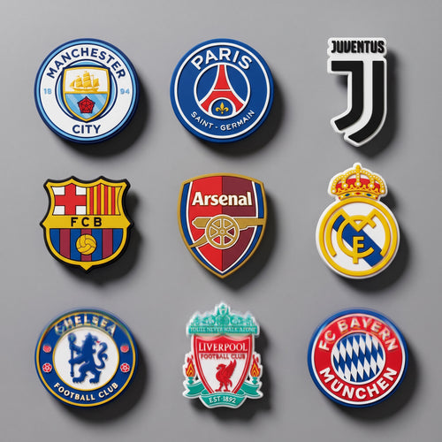 Futbol Takımları Çanta Charm Seti – 9 Parça